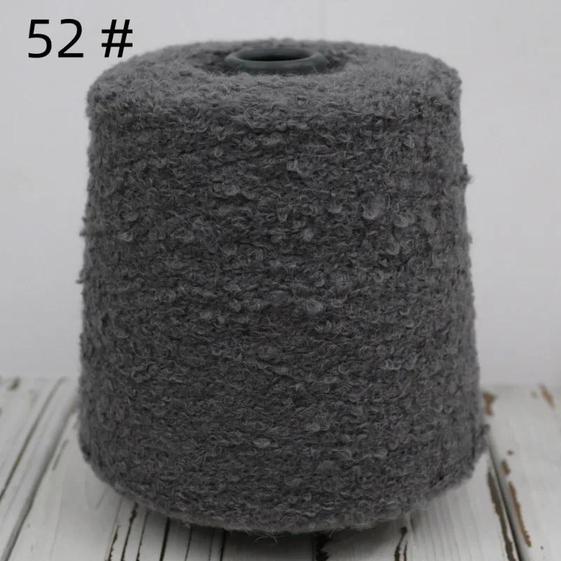 200g 460m Hand-braided Alpaca Loop Wool Yarn Thread Hand Knitting Wool Crochet Yarn for DIY Sweater Soft Smooth Yarn