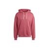 adidas Solid Color Logo Hoodie Men Hoodies Rock-Pink HT4457