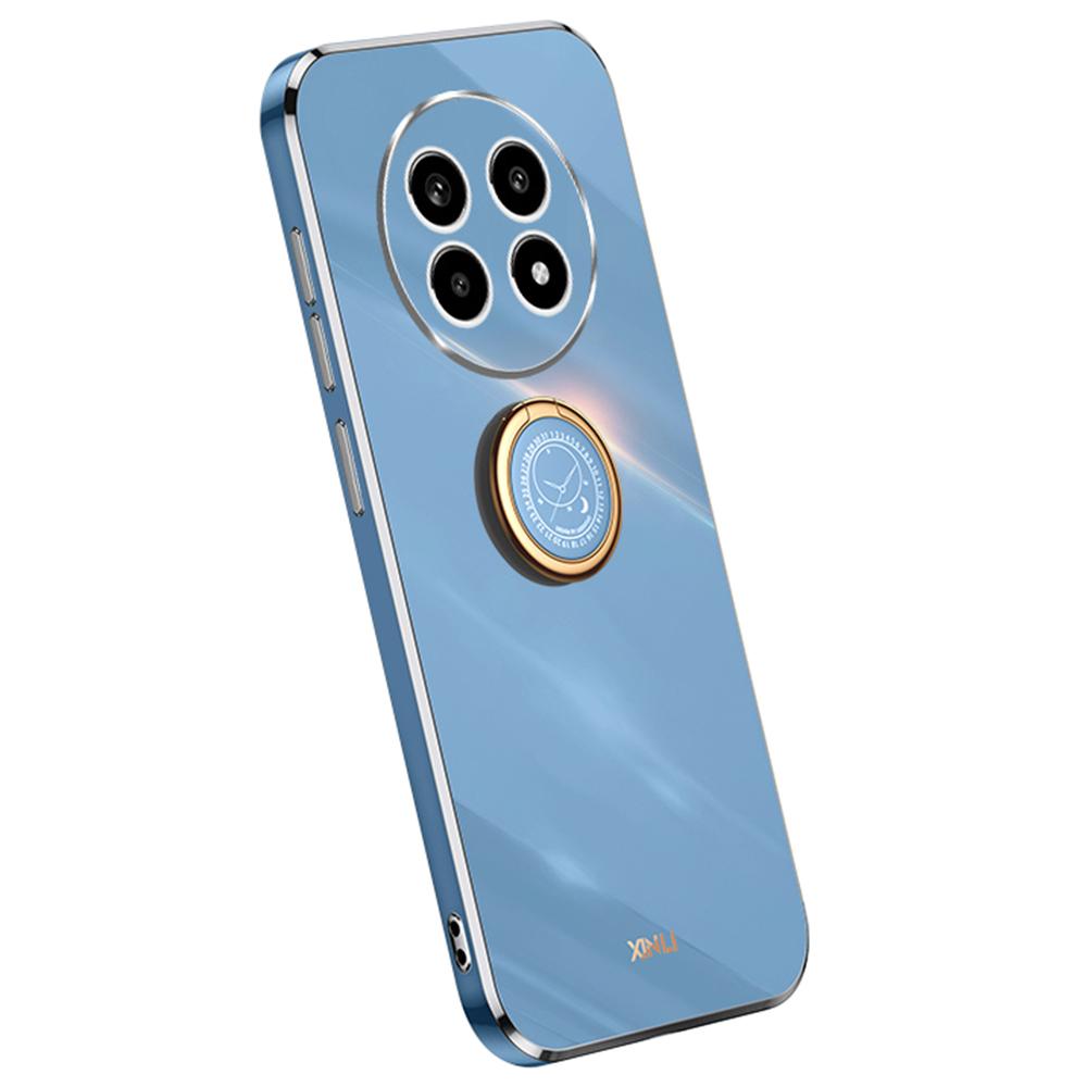 XINLI Für Realme 13 Pro 5G (Global)/13 Pro+ 5G (Global) Hülle Ring Ständer Galvanisierung TPU Handyhülle