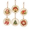 Acrylic Christmas Theme Hanging Ornament, Random Design, 1 Piece