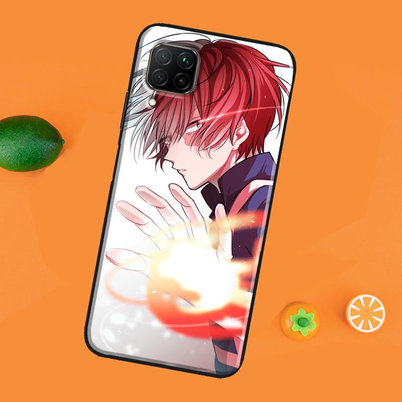 Anime Shoto Todoroki Phone Case For Huawei P40 Lite P20 P30 Pro Nova 5T P Smart Z 2019 2021 Honor 50 10i 8X 9X
