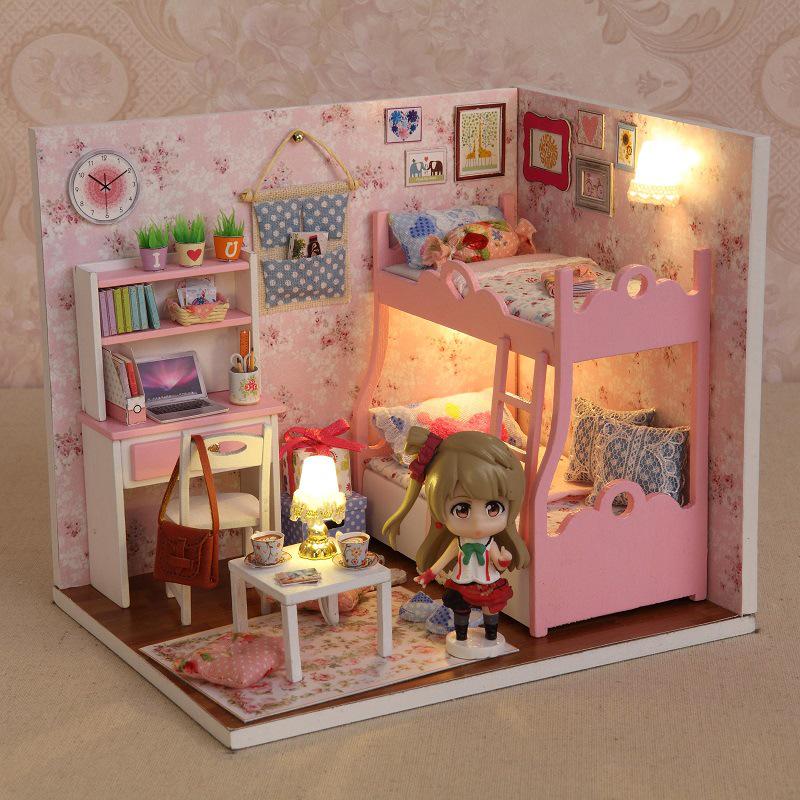 Flowery Years DIY Miniature House Model - Educational Toy Gift for Girls  Birthdays