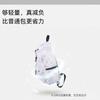 Schoolbag new schoolbag junior high school students simple tie-dye printing design youth college backpack Japanese high school students backpack