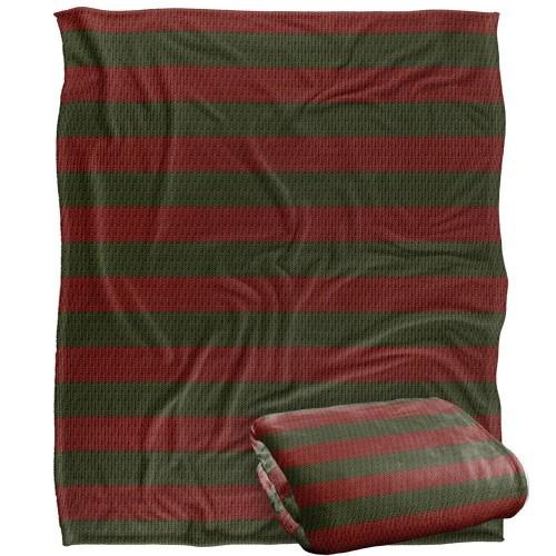 Nightmare On Elm Street Stripes Freddy Krueger Blanket