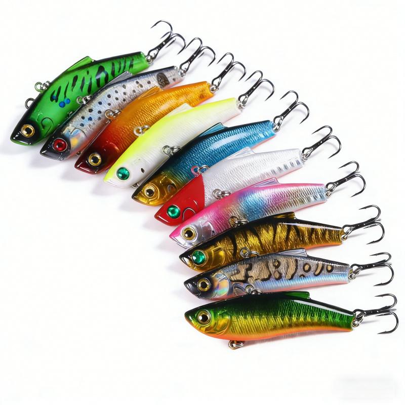 9CM 17.9GFull Swim Layer LureVIBFake Bait with Sinking Beads for Bass Fishing Set