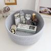 Round Desktop Storage Baskets Jewelry Key Remote Control Organizer Dormitory Bedroom Desk Toy Cosmetic Book Pen Boxes