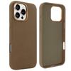 Premium Leather Magnetic Attraction Case For iPhone 15 16 17 Pro Max Air High-end Suede Metal Buttons Camera Protection Cover