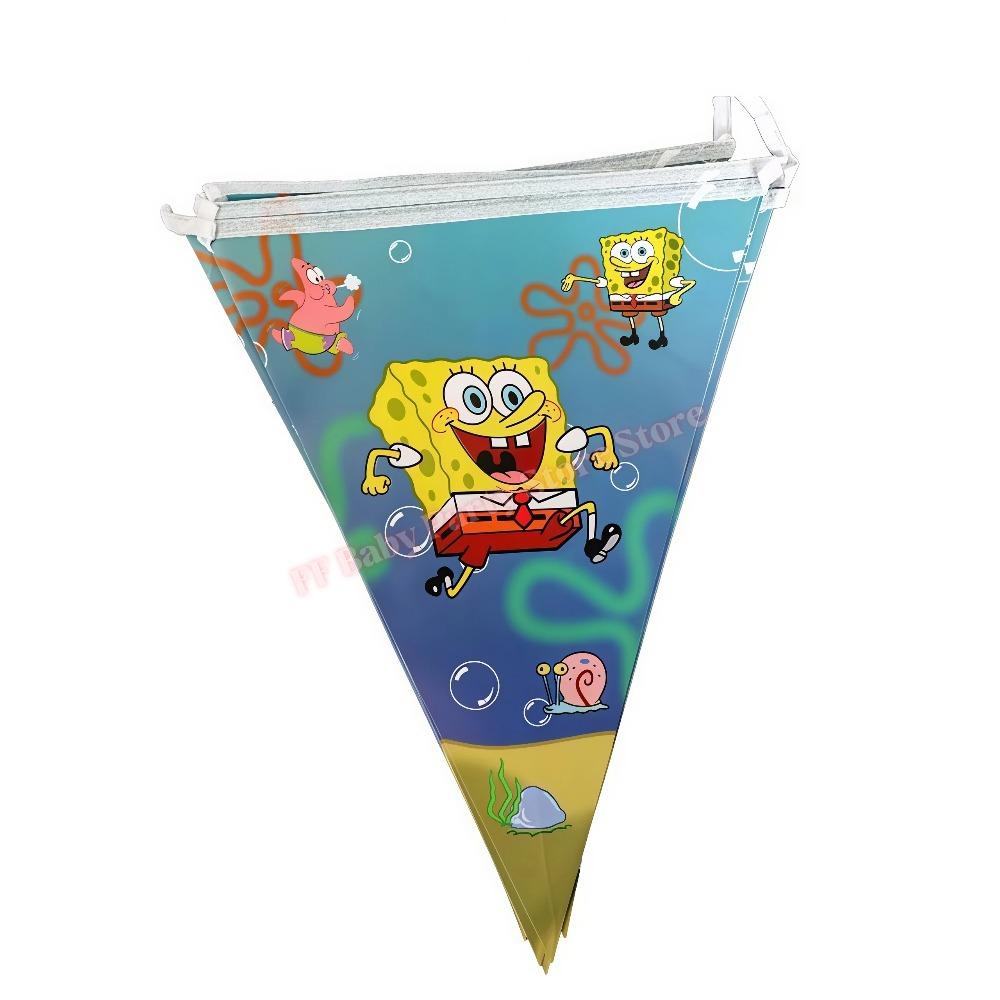 Cartoon Spongebobed Birthday Party Favors Bracelets Keychains Carnival Prizes Pinata Goody Bag Fillers Party Gift Birthday Decor