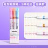 24/3 PCS Kawaii Flowers Line Shaped Highlighter Pens Roller Tip Curve Liner Marker For Writing Journaling Drawing Stationery