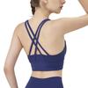 Sexy Crisscross Back Sports Bra: Shockproof Running & Yoga Top for Women