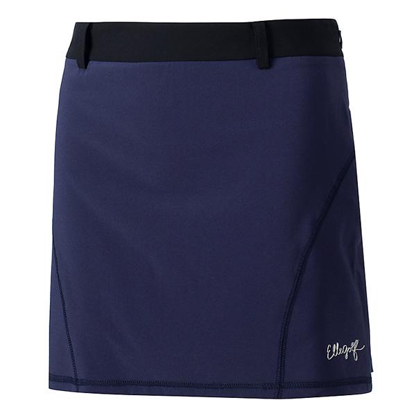 ELLE GOLF Women'S Obi Back Pleated Skirt_6G41852