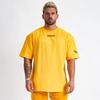 European and American Loose Male Brother Casual Muscle Cotton Short Sleeve