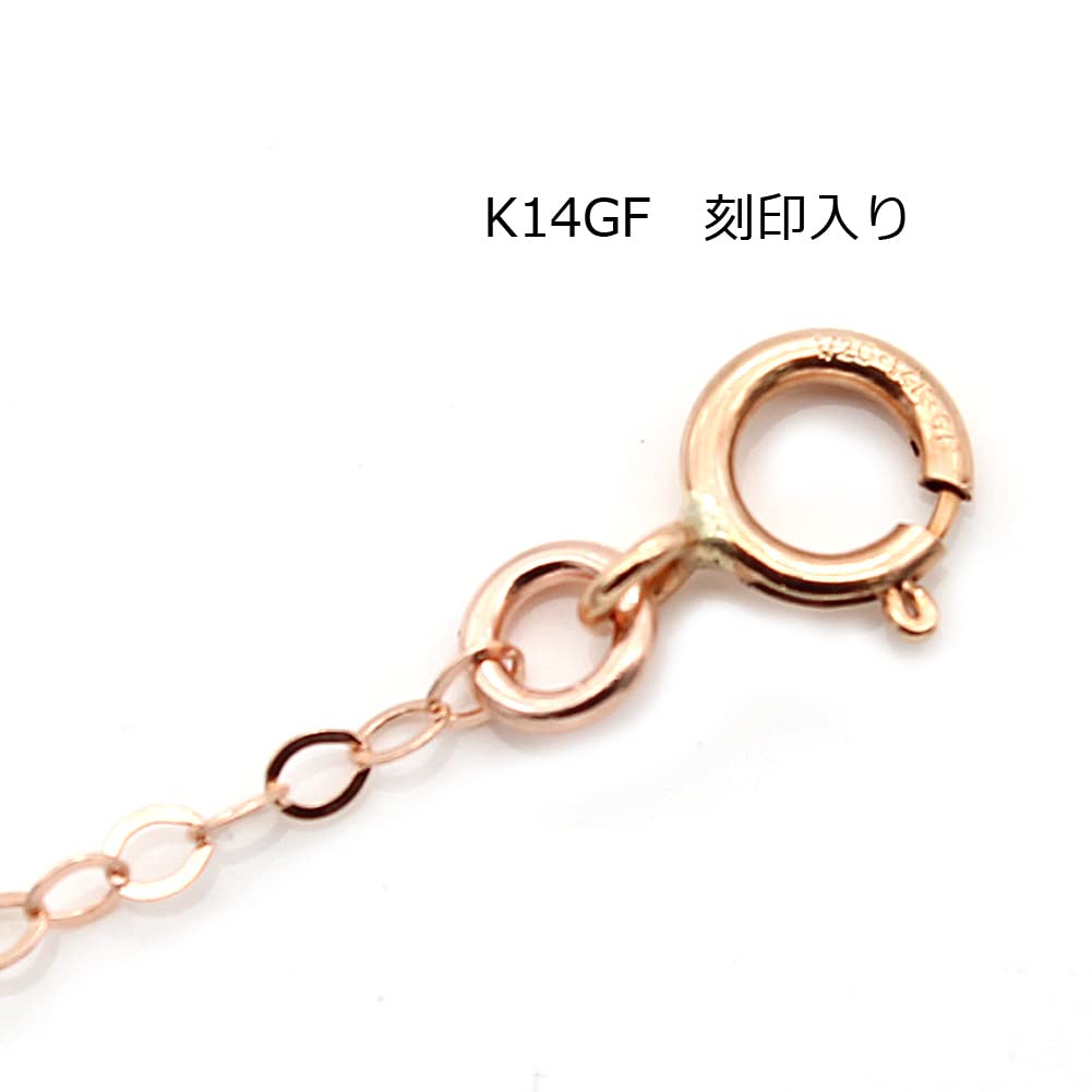 Shop 14KGF Necklace Chain Extension Length Adjuster Metal Hypoallergenic Made In Japan Pink Gold K14gf25 PG 10cm [Jewelry M] Women's