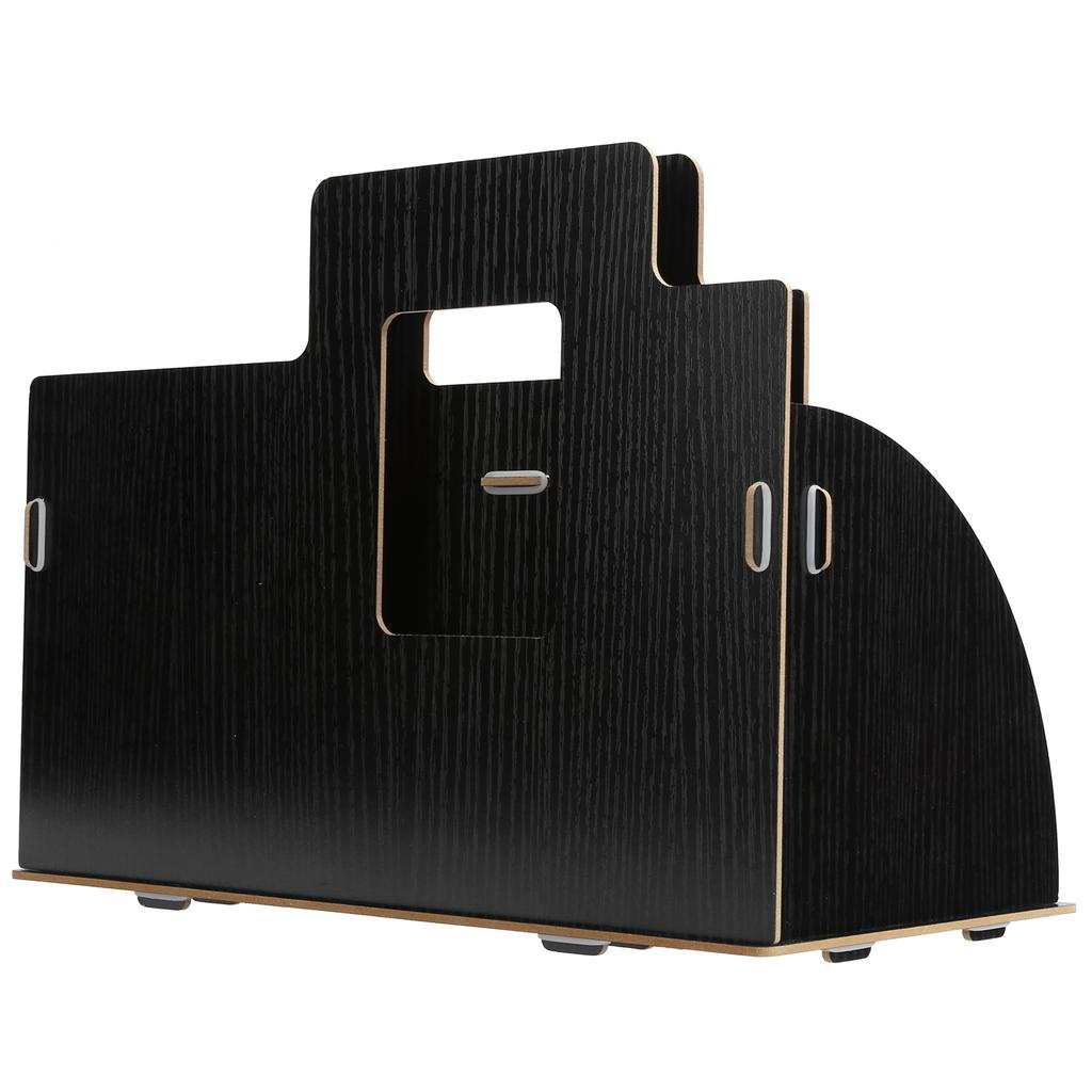 Wood Desktop Innovative Cosmetics Stationery Storage Rack for