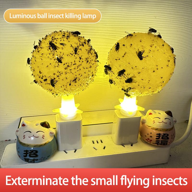 Indoor Glowing Insect Trap Ball Non-toxic Fly and Mosquito Catcher