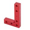 Small Square 90 Degree Accuracy Positioning Square Woodworking Marking Center Finder Tool for Drill