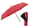 Mabu Folding Umbrella with UV 6 Ultra Microfiber and Carbon Fiber 55cm Main Cherry Stylish and Popular Parasol for Men and Sun and Rain Folding