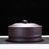 GSOUL Lata de Té Almacenamiento de Té Tarro para Pastel de Té Lata de Té de Arcilla Púrpura Tanque de Té Lata de Té para Despertar Tarro de Almacenamiento(Para ti:Pequeña)
