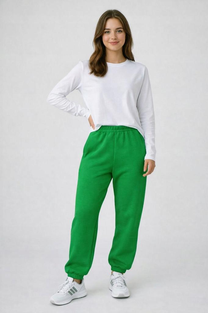 Sweatpants Women' Youth Insulated Fluff Autumn Winter Grass