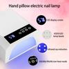 Highly Power Cordless UVs Nail Lamp With Rechargeable Battery And Tilted Hand Rest For Fast Gel Curing