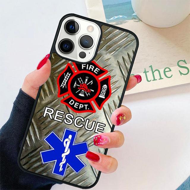 fire fireman firefighter Coque Shell For iPhone 17 Air 15 16 14 13 12 Pro Max 11 Pro Max Plus Phone Case Cover