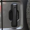 LIUQING Door Handle Bowl Cover Trim for 2018-2024 2025 Jeep Wrangler JL JLU & Gladiator JT 4 Doors Exterior Accessories Door Bowl Scratch Protector
