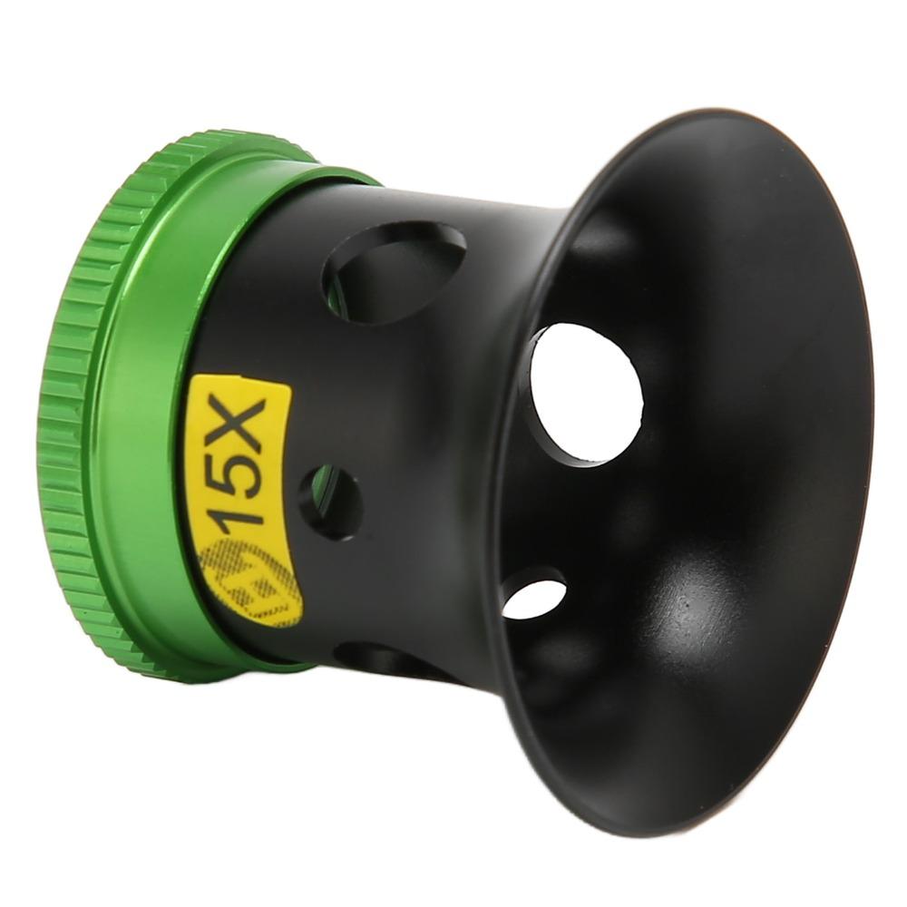 

5X/10X/15X/20X Magnification Eye Loupe High Hardness Jewelers Loupe Jewelry Watch 15X