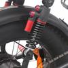 Electric Bicycle EMOKO C93 Pro 20" 1000W Motor Fully Suspended Adult Electric Bicycle 48V 35AH Max Range 150Km 7 Speed Black