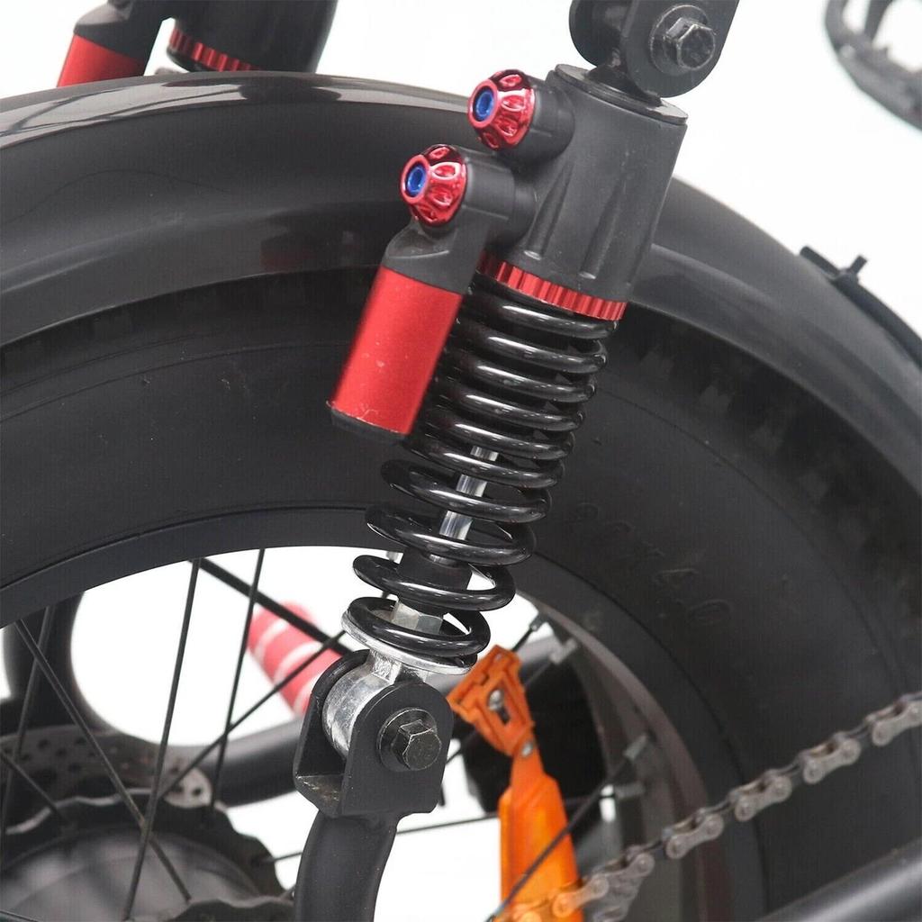 Electric Bicycle EMOKO C93 Pro 20" 1000W Motor Fully Suspended Adult Electric Bicycle 48V 35AH Max Range 150Km 7 Speed Black
