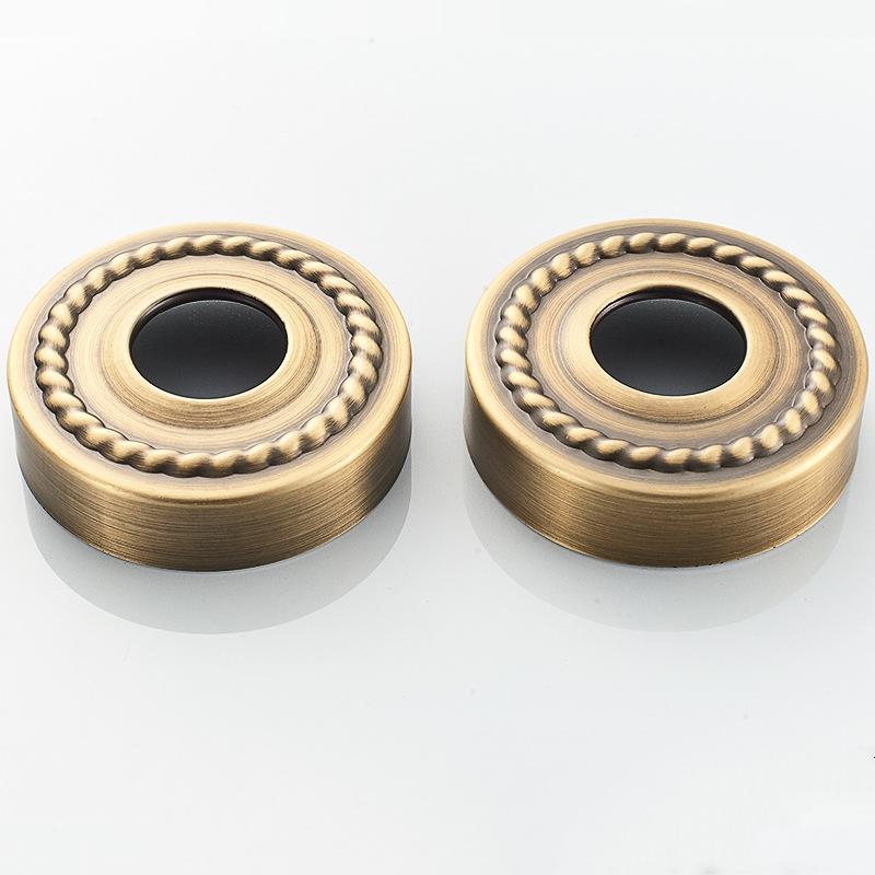 1 Set Shower Fixing Kit Water Pipe Copper/Stainless Steel Decorative Cover Bathroom Faucet Accessories Electroplating Anti Rust