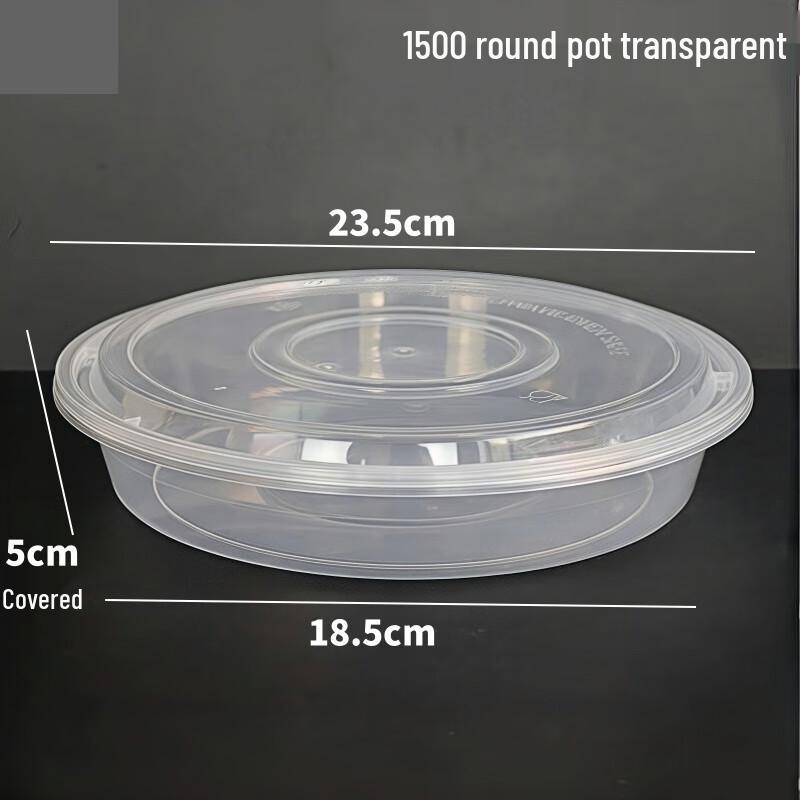 MOLUONA Round Disposable Food Containers