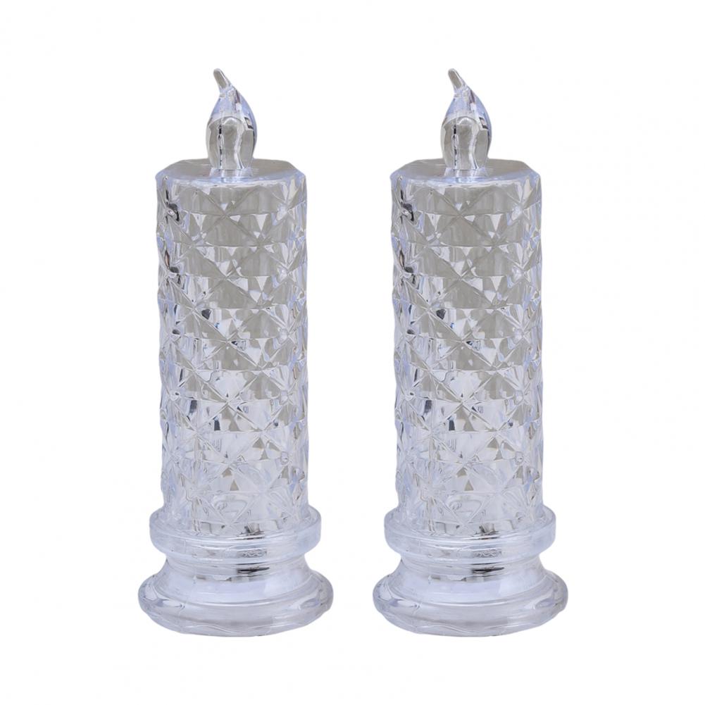 

Набор светодиодных свечей для детей, беспламенные светодиодные свечи для Дня святого Валентина, годовщины, свадебного декора, работающие от батареек, настольный декор