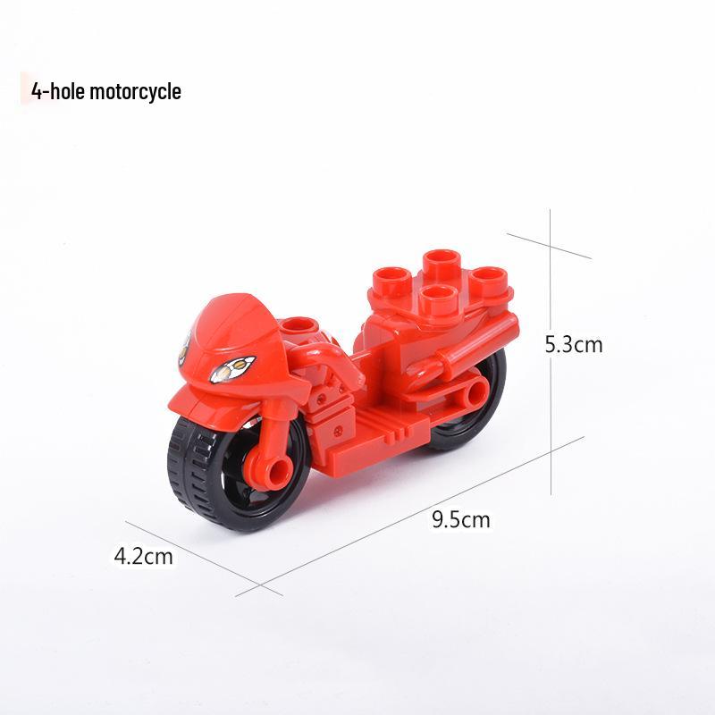 Gergely Large Particle Car & Airplane Model Interlocking Building Blocks Accessories