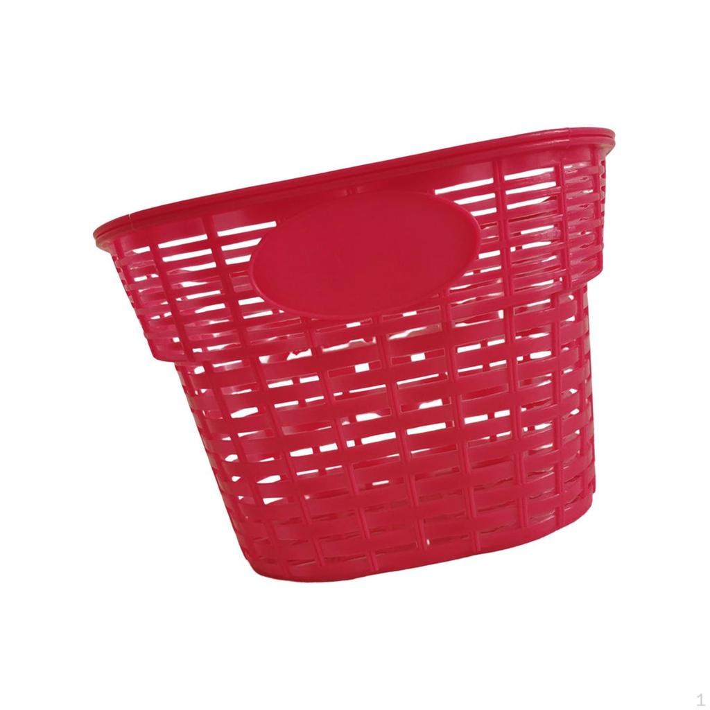 Children's Bicycle Basket Carrier Bags Bike Bag Tricycle for Carrying