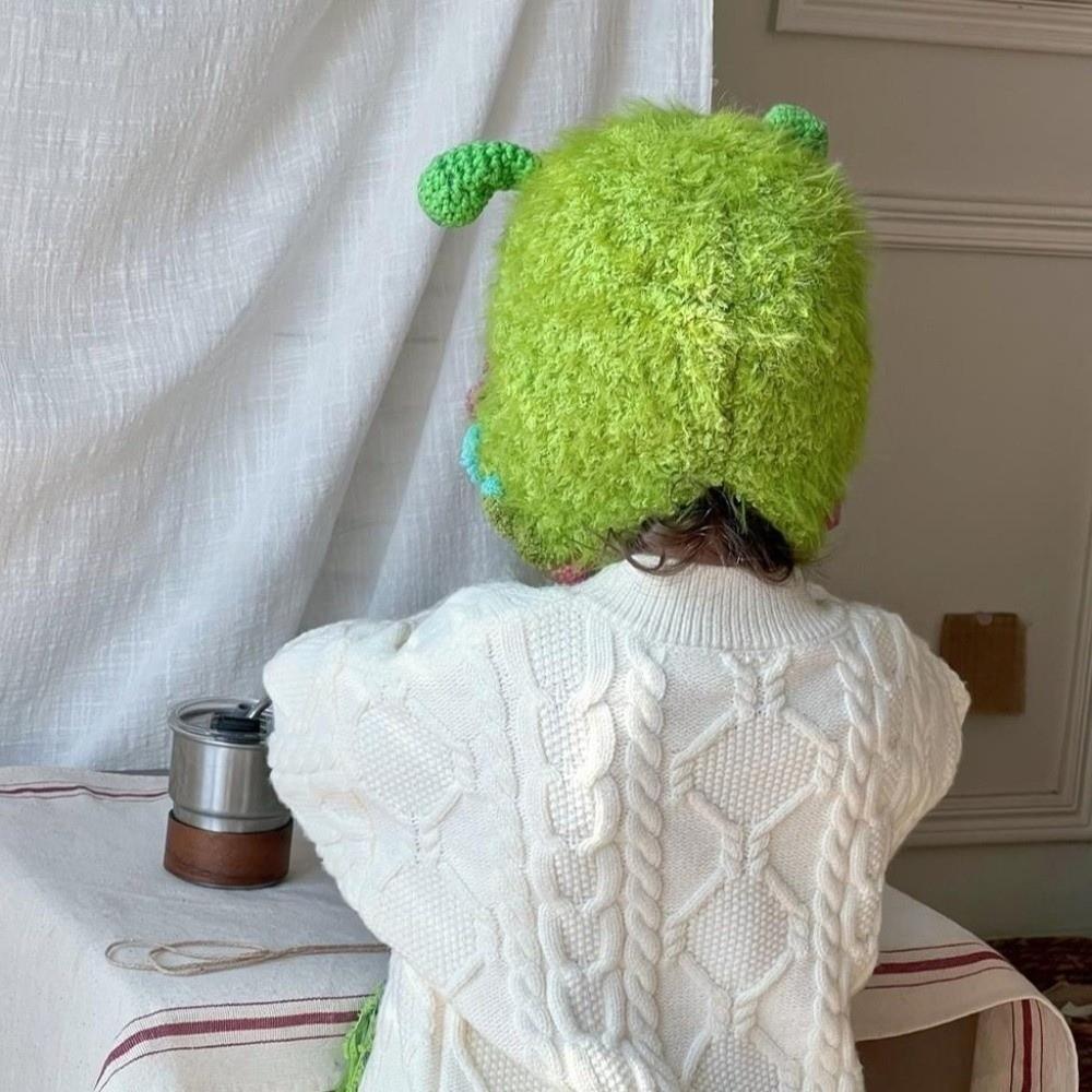 Soft Plush Children Beanie Hat Thicken Children Winter Hat Cute Baby Hat Kids