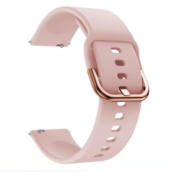 Silicone Watchband Strap for Garmin Venu/Garmin Move 3 Luxe Style/Vivoactive 3 Samsung Watch Active 2 Band Smart Watch Bracelet Sport Wristband Correa