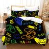 Gamepad Digital Printing Bedding Four-Piece Set Three-Piece Set Bed Sheet Quilt Cover