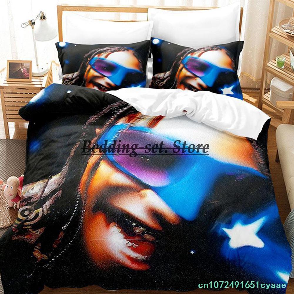 Steve Lacy Bedding Set Single Twin Full Queen King Size Bed Set Aldult Kid Bedroom Duvetcover Sets 3D Print Anime Bed Sheet Set