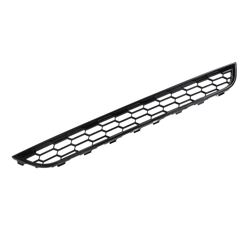Front Bumper Lower Grill Cover 1801358 Glossy Black Replacement for Ford Fiesta 2013?2017