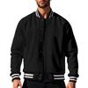 Men's Lapel Jacket Solid Casual Zipper Pocket Coat