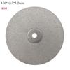 6" 150mm Diamond Coated Flat Lap Wheel Lapidary Polishing Grinding Disc 80~3000 Grit For Jewelry Jade Crystal Glass Polishing