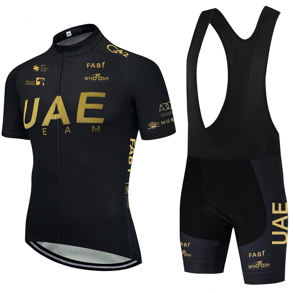 Neues 2026 DNA Radtrikot UAE Team Pro Fahrrad T-Shirt Shorts Set Herren Damen Radsportbekleidung Schnelltrocknendes Fahrradtrikot Kleidung