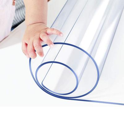 NaturesHome Tablecloth Desk Oil Tablecloth Heat Resistant Water Stain Easy To Size Clear Vinyl Transparent, Mat, Waterproof, Resistant, Thick, Vinyl,