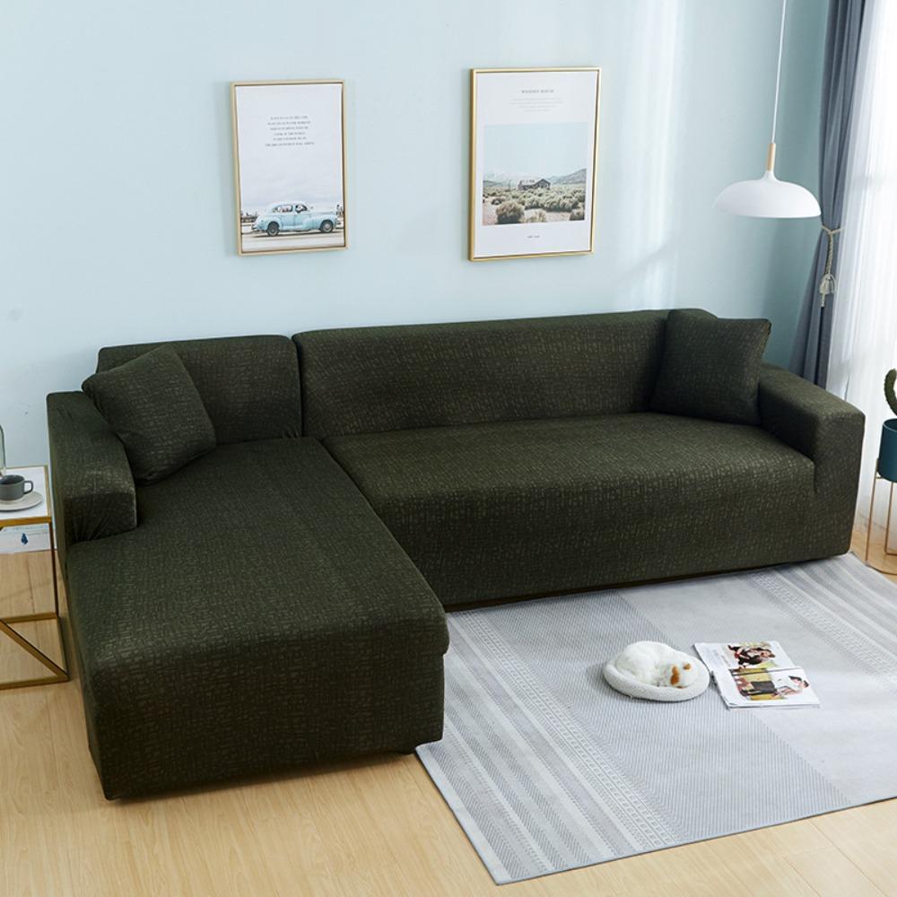 Universal Elastic Sofa Slipcover Full Cover Dustproof Armrest Sofa Protector