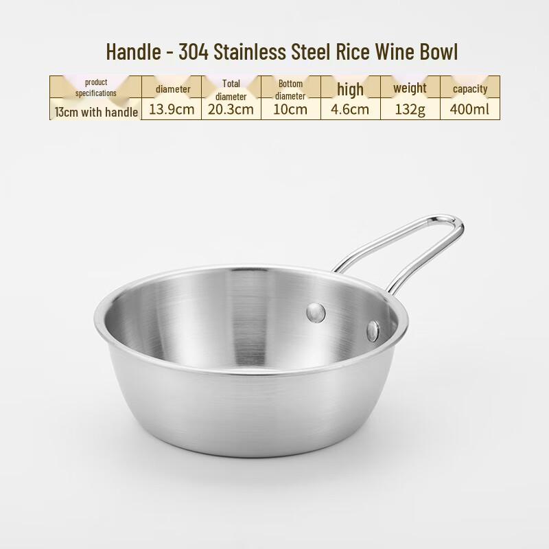 Lainuo 304 Stainless Steel Multi-Purpose Bowl Set