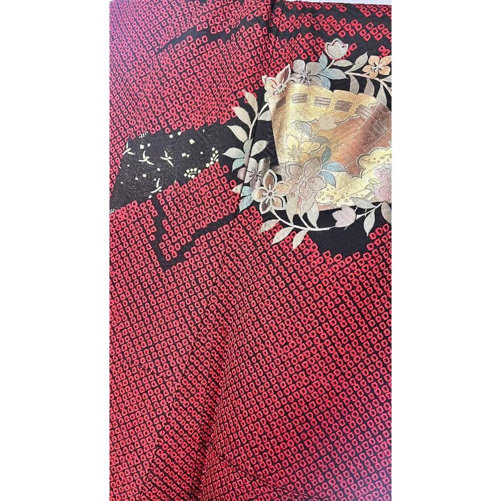 Used Shibori furisode