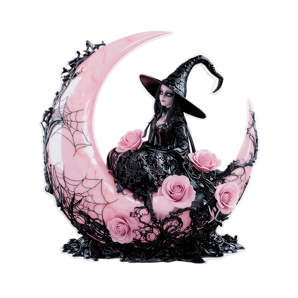 Halloween wreath for front door with lights moon garland with cat wreath decor Halloween decorations for home party window wall indoor outdoor