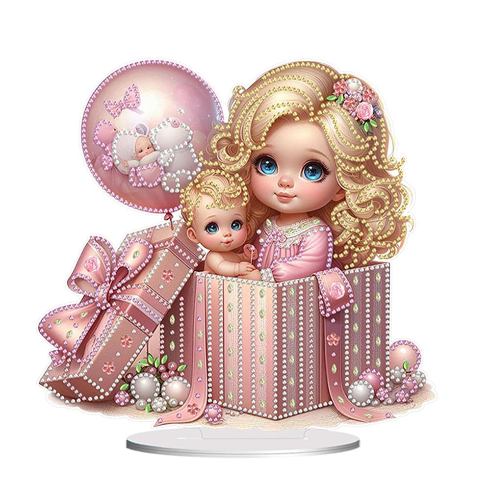 

Акриловая 2D Плоская Печать DIY Алмазная Живопись Настольные Украшения Набор 5D Алмазное Искусство Настольные Украшения Украшение Стола Спальни