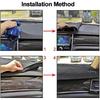 Fit for Lexus GS GS350 GS300 2006-2011 RHD, Car Dashboard Cover, Black Dashboard Cover, Non-Slip Dash mat, Sun Protection