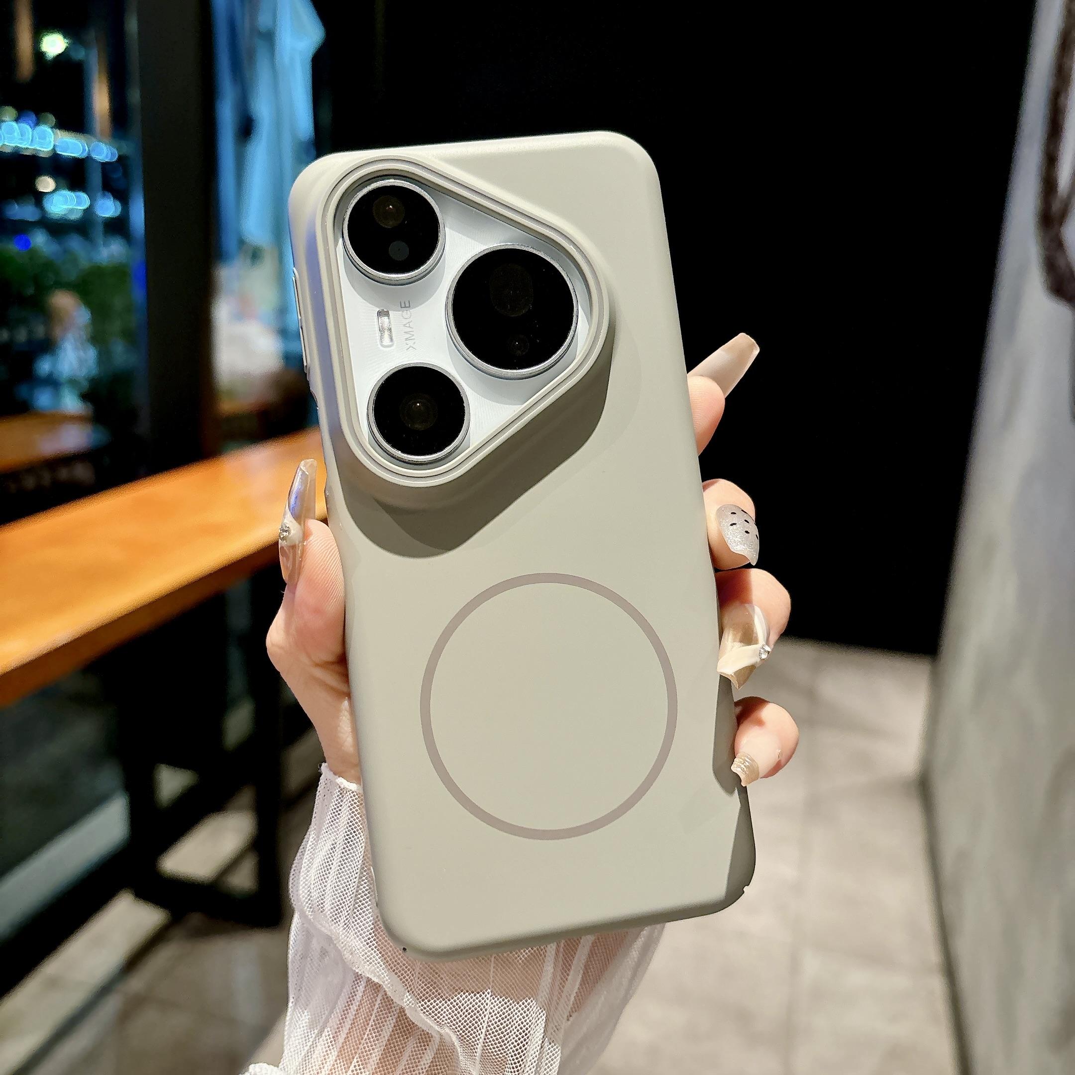 

Huawei Pura 80 70 P60 Pro Mate 70 60 50 Nova 14 13 Pro Ultra Магнітна Тверда Матова Кришка Ультратонка ПК для Чохол для Телефону Magsafe For Mate 40 Pro